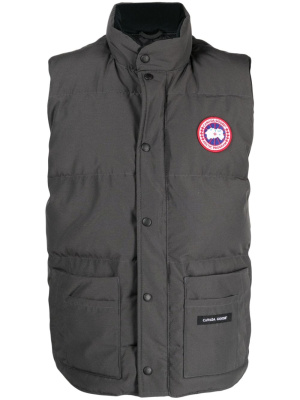 

Freestyle logo-patch quilted gilet, Canada Goose Freestyle logo-patch quilted gilet