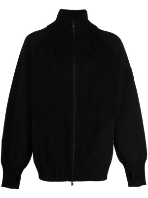 

Zip-fastening knitted sweatshirt, Y-3 Zip-fastening knitted sweatshirt