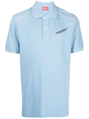 

T-Smith-Ind logo-print polo shirt, Diesel T-Smith-Ind logo-print polo shirt