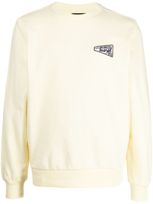 

Logo-patch long-sleeve sweatshirt, Diesel Logo-patch long-sleeve sweatshirt