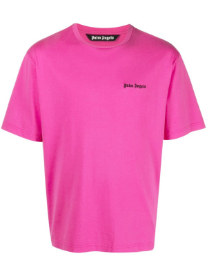 

Logo-print cotton T-shirt, Palm Angels Logo-print cotton T-shirt