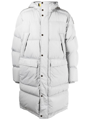 

Logo-patch feather-down coat, Parajumpers Logo-patch feather-down coat