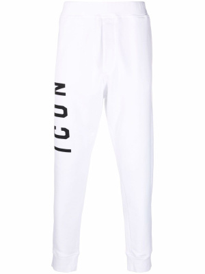 

Logo-print tapered track pants, Dsquared2 Logo-print tapered track pants