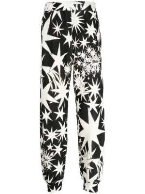 

Star-print cotton track pants, Undercover Star-print cotton track pants