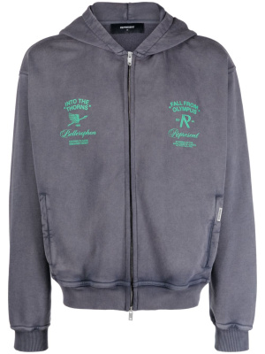 

Graphic-print zip-up hoodie, Represent Graphic-print zip-up hoodie