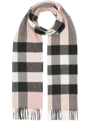 

Check Cashmere Scarf, Burberry Check Cashmere Scarf