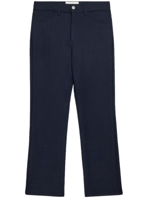 

Straight-leg wool trousers, AMI Paris Straight-leg wool trousers
