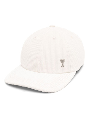 

Ami de Coeur corduroy cap, AMI Paris Ami de Coeur corduroy cap