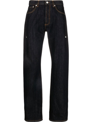 

Five-pocket straight-leg jeans, Alexander McQueen Five-pocket straight-leg jeans