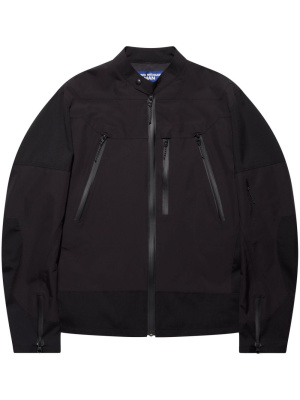 

Collarless zip-up bomber jacket, Junya Watanabe MAN Collarless zip-up bomber jacket