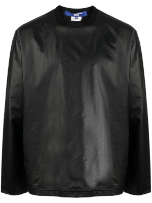 

Metallic-sheen long-sleeve T-shirt, Junya Watanabe MAN Metallic-sheen long-sleeve T-shirt