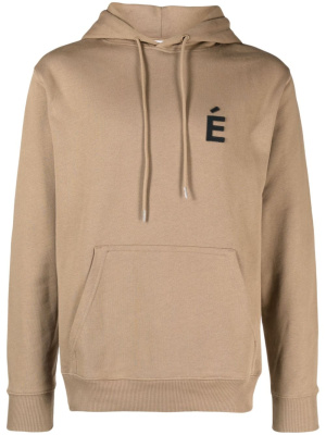 

Klein logo-patch hoodie, Etudes Klein logo-patch hoodie