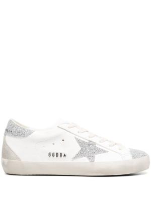 

Super-Star glitter-embellished sneakers, Golden Goose Super-Star glitter-embellished sneakers