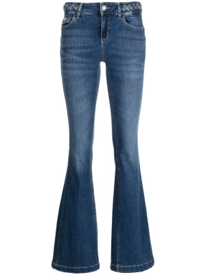 

Low-rise flared jeans, LIU JO Low-rise flared jeans