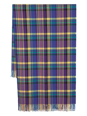 

Check-print virgin wool scarf, ETRO Check-print virgin wool scarf