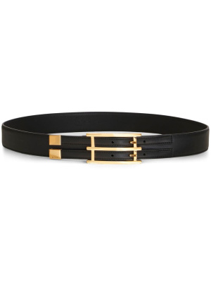 

Buckle-fastening leather belt, ETRO Buckle-fastening leather belt