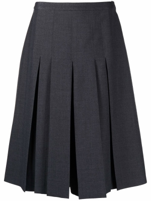 

Box-pleat midi skirt, Maison Margiela Box-pleat midi skirt