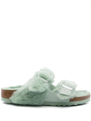 

Arizona Teddy Split slides, Birkenstock Arizona Teddy Split slides