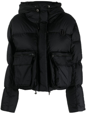 

Logo-patch padded down jacket, Iceberg Logo-patch padded down jacket