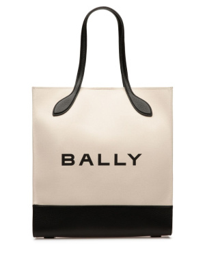 

Logo print tote bag, Bally Logo print tote bag