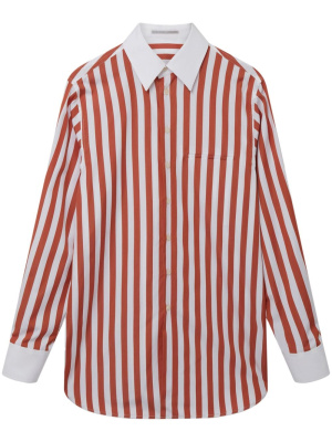 

Candy stripe-pattern cotton shirt, Stella McCartney Candy stripe-pattern cotton shirt