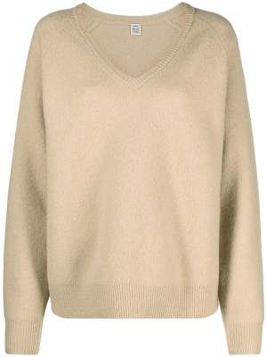 

V-neck knitted jumper, TOTEME V-neck knitted jumper