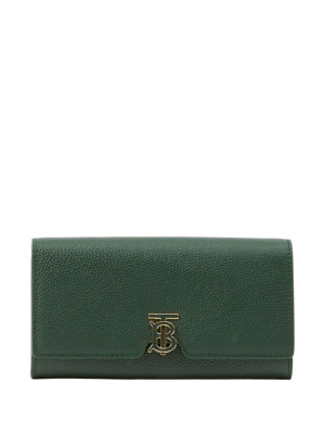 

TB Continental leather wallet, Burberry TB Continental leather wallet