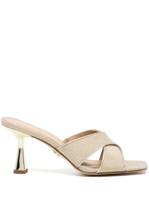 

Clara 80mm open-toe mules, Michael Kors Clara 80mm open-toe mules