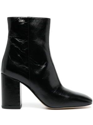 

Perla 90mm logo-plaque boots, Michael Kors Perla 90mm logo-plaque boots