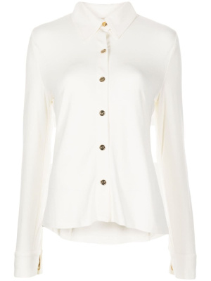 

Straight-point collar long-sleeve shirt, Michael Kors Straight-point collar long-sleeve shirt