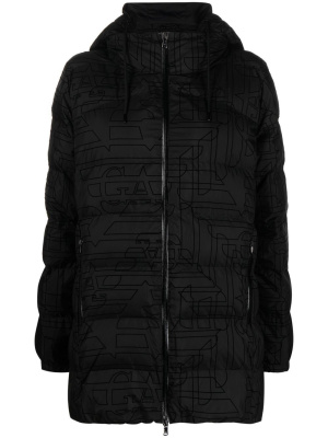

Logo-patch padded jacket, Ea7 Emporio Armani Logo-patch padded jacket