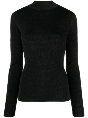 

Croc-knit jumper, Versace Croc-knit jumper