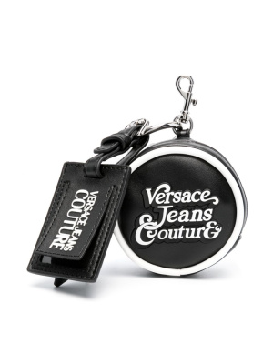 

Logo-patch faux-leather wallet, Versace Jeans Couture Logo-patch faux-leather wallet