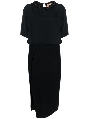 

Round-neck short-sleeved dress, Nº21 Round-neck short-sleeved dress