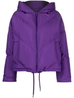 

Reversible quilted padded jacket, Yves Salomon Reversible quilted padded jacket