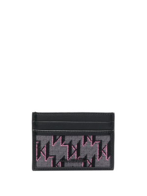 

K/Monogram jacquard cardholder, Karl Lagerfeld K/Monogram jacquard cardholder