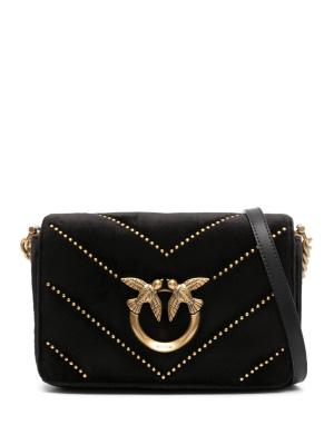 

Love Click studded shoulder bag, PINKO Love Click studded shoulder bag