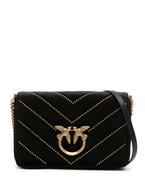 

Love studded shoulder bag, PINKO Love studded shoulder bag