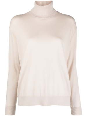 

Ribbed-trim roll-neck jumper, Armani Exchange Ribbed-trim roll-neck jumper