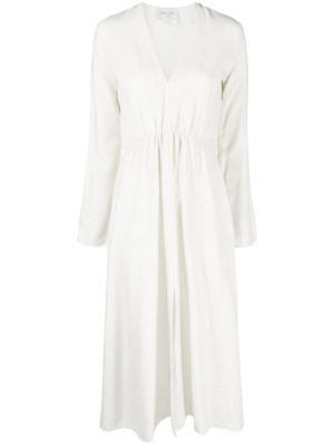 

Ruched V-neck dress, Forte Forte Ruched V-neck dress