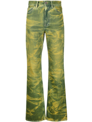 

1977 dyed high-rise bootcut jeans, Acne Studios 1977 dyed high-rise bootcut jeans