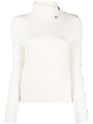 

Ribbed cable-knit jumper, LIU JO Ribbed cable-knit jumper