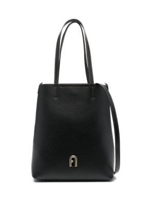 

Logo-plaque leather shoulder bag, Furla Logo-plaque leather shoulder bag