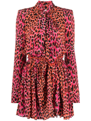 

Animal-print silk minidress, Zadig&Voltaire Animal-print silk minidress