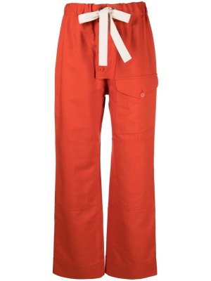 

Straight-leg drawstring trousers, Stella McCartney Straight-leg drawstring trousers