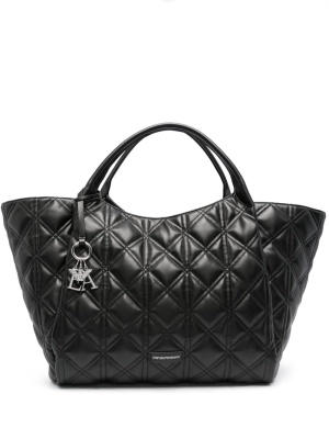 

Oversized quilted tote bag, Emporio Armani Oversized quilted tote bag
