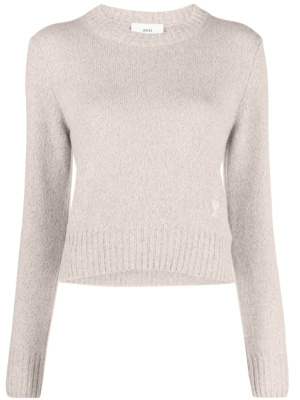 

AMI de Coeur cashmere blend jumper, AMI Paris AMI de Coeur cashmere blend jumper