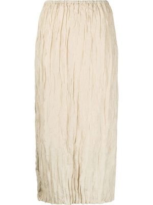 

Crinkled midi skirt, TOTEME Crinkled midi skirt