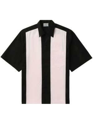 

Two-tone panelled cotton shirt, VTMNTS Two-tone panelled cotton shirt