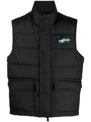 

Lgoo-patch padded gilet, Moncler Grenoble Lgoo-patch padded gilet